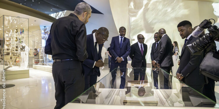 Visite de travail au Qatar : Le Président Talon au Musée National de Doha