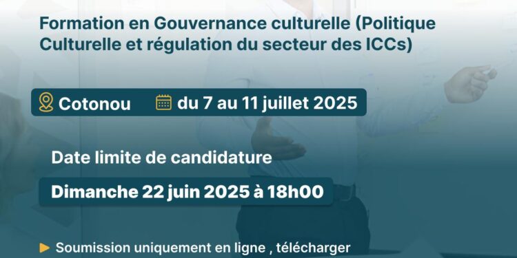 Culture et Créativité : L&rsquo;ADAC ouvre les inscriptions pour une formation en gouvernance durable