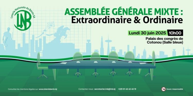 Loterie Nationale du Bénin S.A. (LNB S.A.) : Les actionnaires en AG pour consolider l&rsquo;après-bourse