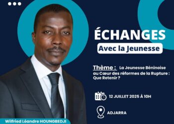 Rencontre citoyenne à Adjarra : La jeunesse au cœur des réformes avec le Porte-parole du Gouvernement
