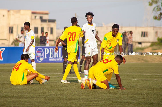 Tournoi UFOA-B U20 : Fin de parcours pour le Bénin après la défaite contre le Ghana