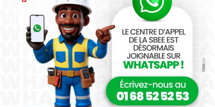 Finies les attentes ! La SBEE connecte son centre d’appel directement à votre WhatsApp (Les détails…)