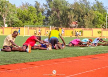 Abéokuta 2025 : La délégation béninoise d’athlétisme U18/U20 peaufine sa préparation à Grand-Popo