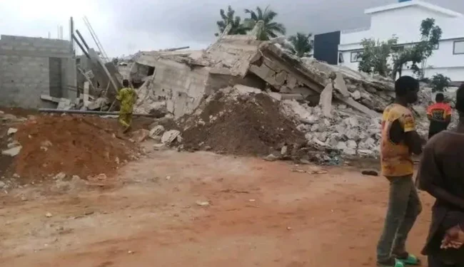 Immeuble effondré à Abomey-Calavi : Le point de la Police Républicaine