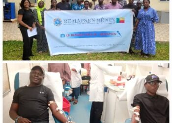 Pénurie de sang au Bénin : Le REMAPSEN-Bénin sensibilise et donne l&rsquo;exemple