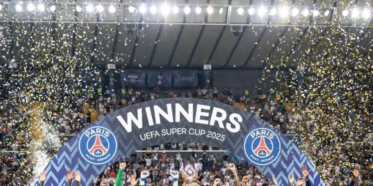 Supercoupe d’Europe : Le PSG remporte son premier titre de la saison après un scénario fou