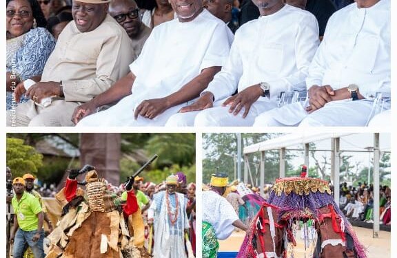 Bénin/Un final spectaculaire à Porto-Novo : Avec le Président Talon, le Festival des Masques rayonne comme joyau culturel national