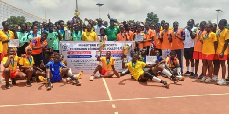Première League de volleyball – Coupe Lucien Gokoun : Les nouveaux champions du Bénin connus