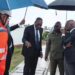 Bénin : Sous la pluie, Talon en inspection sur les chantiers phares de Ouidah