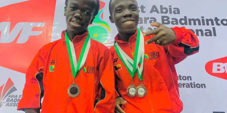 Internationaux de parabadminton d’Abia State 2025 : Le Bénin brille à la 1ère édition avec deux médailles de Bronze