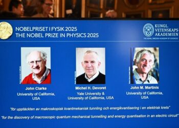 Découverte de l’effet tunnel quantique macroscopique : Michel Devoret, John Clarke et John Martinis récompensés par le prix Nobel de la physique
