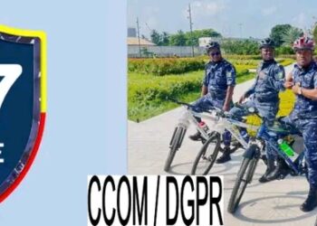 Sécurité à Cotonou : La police du 5e arrondissement innove avec des patrouilles à vélo