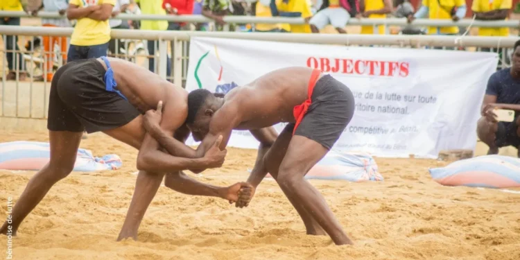 Lutte africaine au Bénin : Djougou, théâtre du Championnat national 2025