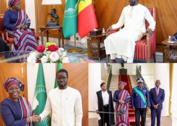 Diplomatie francophone : Diomaye Faye reçoit Mariam Chabi Talata à Dakar