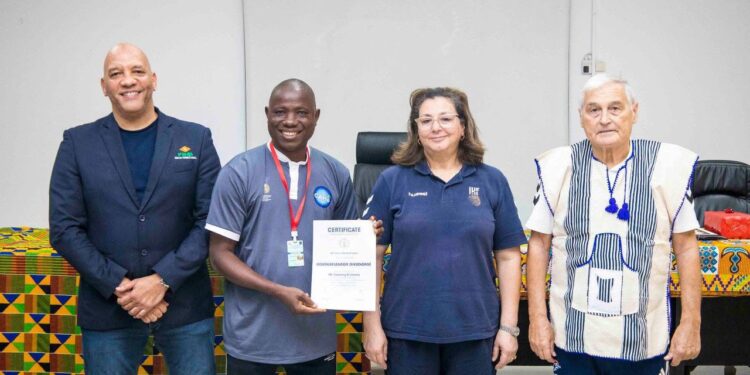 Handball : Le Bénin réalise un sans-faute à la formation Licence B IHF à Abidjan