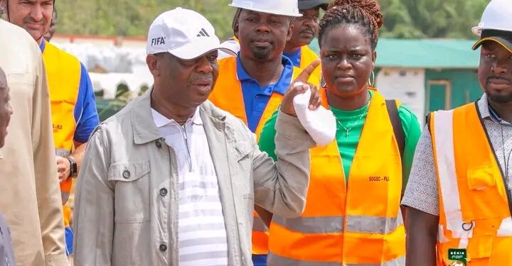 Formation des jeunes filles au Bénin : Une nouvelle visite décisive de la FBF sur le chantier du Centre d’Excellence de Lokossa