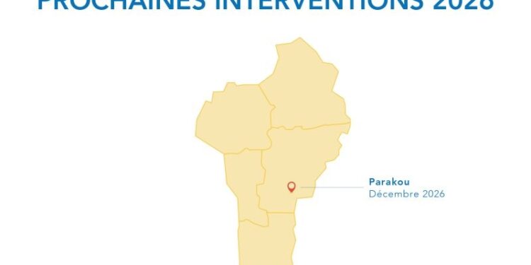 Bénin : La Fondation Claudine Talon dévoile son calendrier 2026 des missions gratuites contre la cataracte