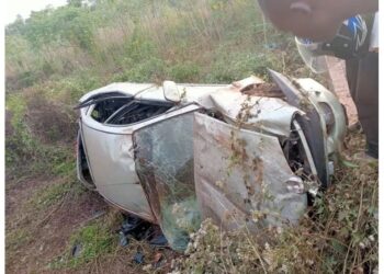 Sortie de route à Abomey-Calavi : Deux blessés dans un accident nocturne