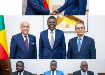 Coopération parlementaire Bénin–Maroc : Joseph Djogbénou échange avec l’Ambassadeur Rachidi RGUIBI