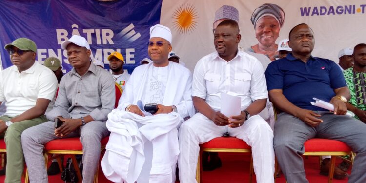 Démonstration de force de la plateforme des mouvements de soutien à Wadagni à Cotonou : Le Littoral scelle un pacte de victoire pour Wadagni-Talata