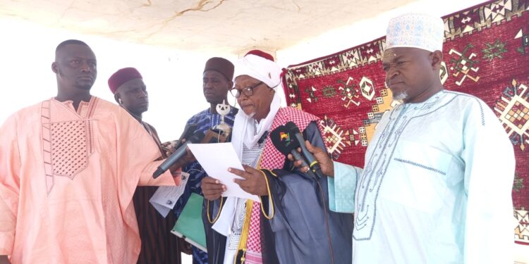 Aïd el fitr à Parakou : L&rsquo;imam Mohamed Awali prie pour la nation et appelle à la prudence routière