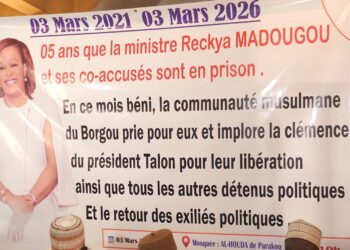 Prière pour les détenus à Parakou : Reckya Madougou, cinq ans déjà