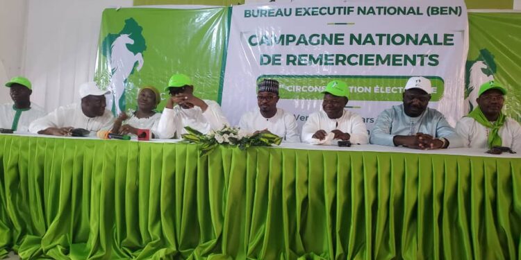 Campagne de remerciements dans la septième circonscription électorale : Le Br salue la mobilisation et appelle à un nouvel élan avec le duo Wadagni-Talata