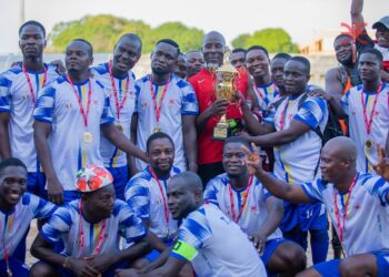 2ᵉ édition tournoi de football SBEE : La direction régionale Atlantique domine la direction générale et soulève la coupe