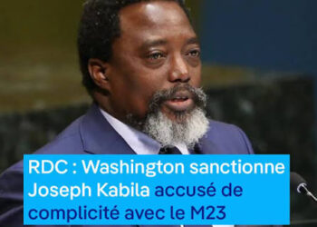 RDC : Washington sanctionne Joseph Kabila pour soutien présumé au M23