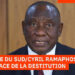 Crise politique en Afrique du Sud : Cyril Ramaphosa de nouveau sous la menace d’une destitution