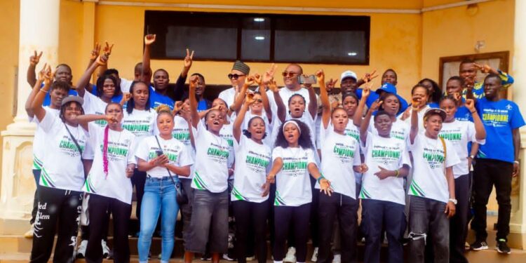 Dynamique FC d’Abomey-Calavi sacrée championne du Bénin : Le maire Koty reçoit les championnes et promet une cérémonie officielle