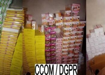 Saisie record à Aplahoué : Près de 3 tonnes de médicaments contrefaits découvertes