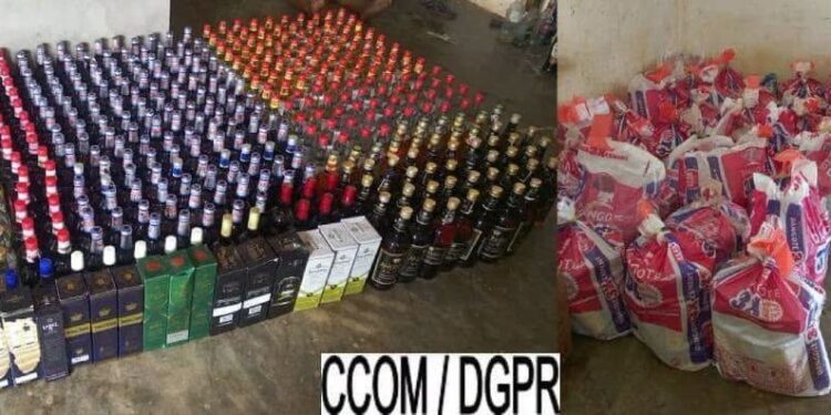 Contrefaçon à Lokossa : Un réseau de boissons falsifiées démantelé (Les détails)