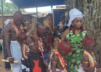 Vodun Hèviosso / Sous la houlette de Dah Soyonon Mintowou : la cérémonie du Soudidé s&rsquo;achève en apothéose à Allada