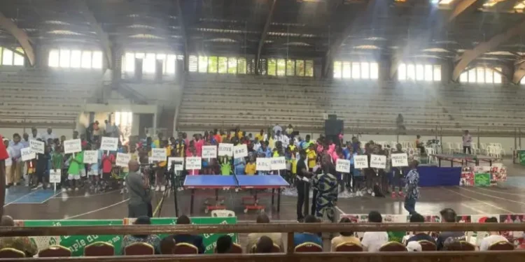 Ouidah : les pongistes béninois en quête du titre national