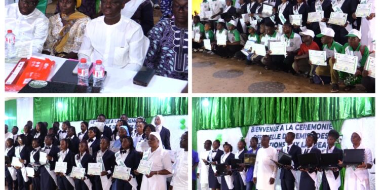 Formation professionnelle à Parakou : La 21ᵉ promotion de SED ONG reçoit ses attestations de fin de formation