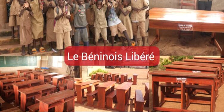 Dons d’équipements scolaires à Parakou : Le maire Zakarie répond concrètement aux besoins des apprenants